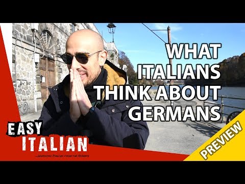 意大利人對德國人的看法（預告片）｜輕鬆意大利語 26 (What Italians think about Germans (Trailer) | Easy Italian 26)