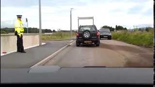 preview picture of video 'Idiot driver at Black isle show 2012'