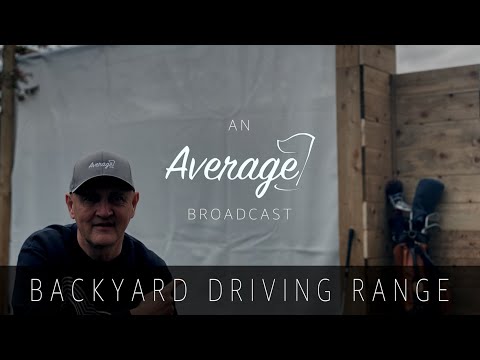 Part of a video titled I BUILT A BACKYARD GOLF DRIVING RANGE FOR £180!! - YouTube