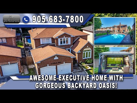 12 Foakes Dr Ajax  | The Brian Kondo Real Estate Team