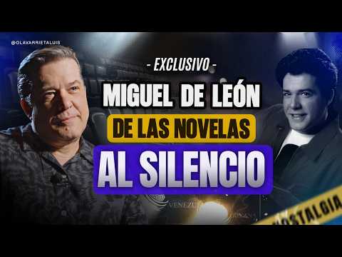 MIGUEL DE LEÓN: "MUERO DICIENDO que ESTOY en PAZ CONMIGO MISMO"