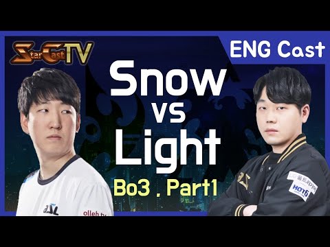 [ENG] Snow vs Light on Optimizer (PvT , Bo3) Part1 [2020.11.03] - Starcraft Remastered