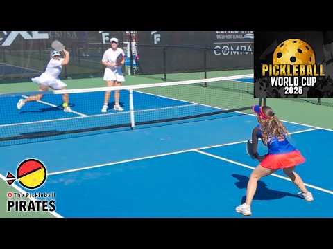 Pickleball World Cup 2025: Dominican Republic vs Russia Pool Match