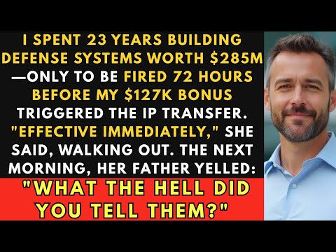 I Was Fired by CEO's Daughter 72H Before $127K Bonus—$285M Merger Collapsed in 4 Days
