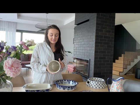 FAMILY VLOG - CHILDREN COOKING DINNER + SHOPPING AT CERAMICA BOLESŁAWIECKA