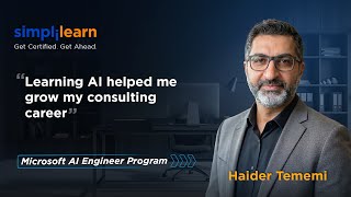 Simplilearn Reviews | How Haider Built AI Skills from a Coding Background #GetCertifiedGetAhead