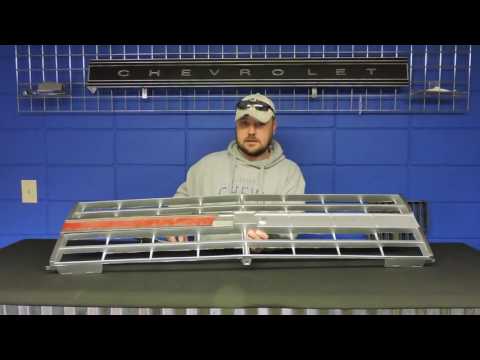 1983-87 Square Body Chevy Truck Grille Emblem, Dual Headlight