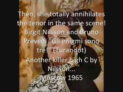 Incredible acuti - superb operatic top notes - all live