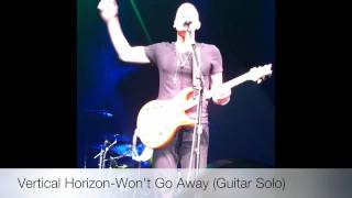 Vertical Horizon-Won't Go Away (Guitar Solo)