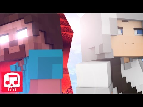 HEROBRINE VS GRIEFER RAP BATTLE by JT Music (Minecraft Song Animation by Fuzeit)