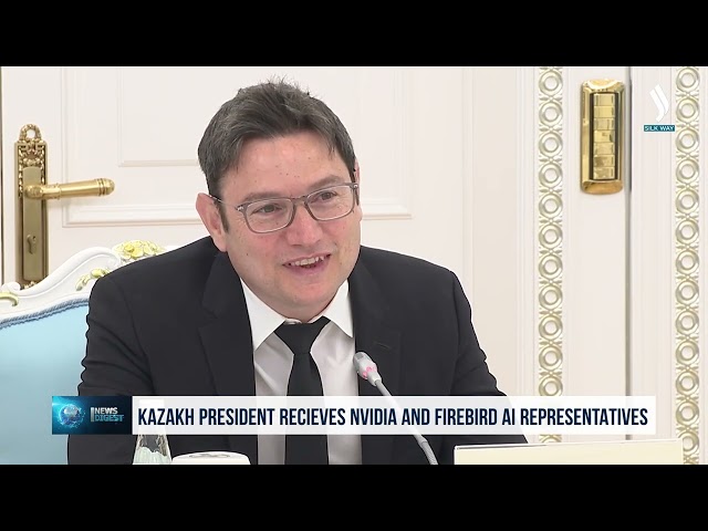 Kazakh President recieves NVIDIA and Firebird AI representatives