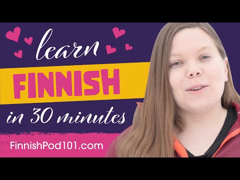All Romantic Expressions You Need in Finnish! Learn Finnish in 30 Minutes!