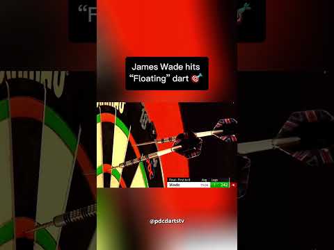 Floating dart from James Wade 🎯❗️📍