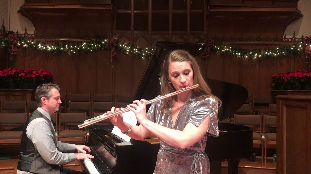O Holy Night (Cantique de Noël) Flute, Jennifer and Matthew Mazzoni, Flute/Piano/ sheet music avail.