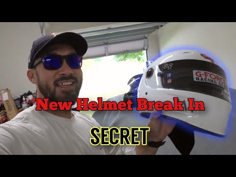 Effective Way to Break In a New Helmet that hurts your Head / autocross scca gridlife