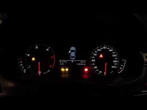 129558 км Гирлянда ошибок на Ауди А6 С7