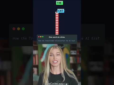 Video Thumbnail: Behind the popular AI tools lies a crucial bit of tech called a transformer.