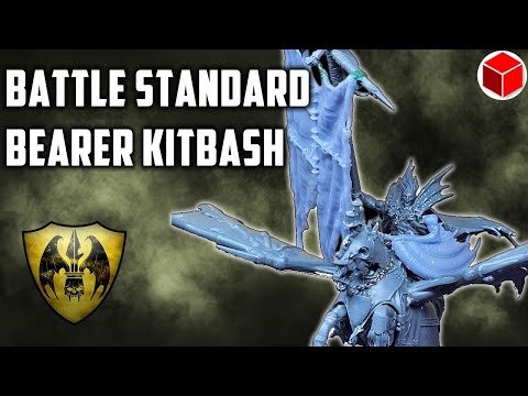How I Kitbashed A Battle Standard Bearer for My Undead Mousillon Bretonnian Army