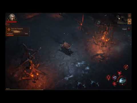Diablo Immortal 1440p Blood Knight Gameplay