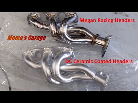 2013 Infiniti G37 Sedan Megan Racing Headers vs DC Sport Headers - Install Video Part 1