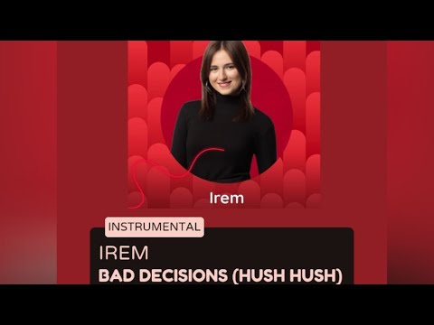 IREM – Bad Decisions (Hush Hush) (Instrumental/Karaoke) | Luxembourg Song Contest 2026 🇱🇺