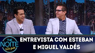 Entrevista com Esteban e Miguel Valdés | The Noite (09/05/18)