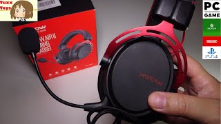 Mpow Air II Headset with 3D Sound Nintendo Switch, PS4, Xbox One & PC. Inspired Soft Memory Earpads