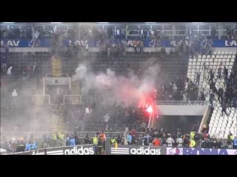 Trouble before the Belgrade Derby