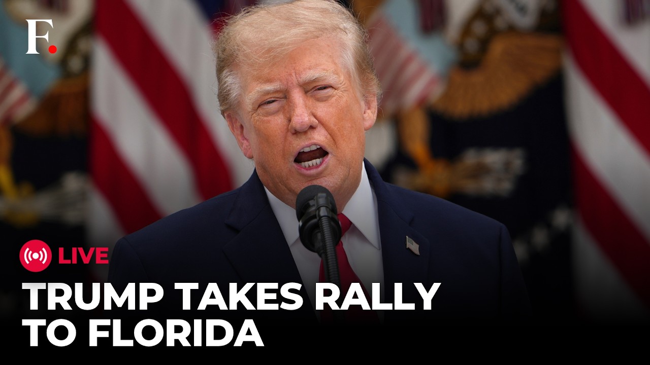 Trump LIVE: US President Takes Midterm Rally To Florida As GOP Seeks Voter Support | US Midterms