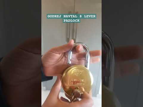 Godrej navtal 8 lever padlock #locks #padlocks #shorts #trending