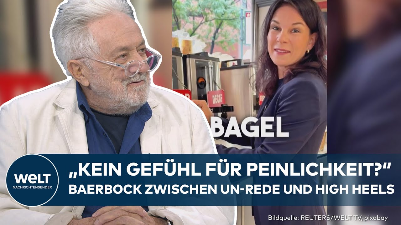 UN-VOLLVERSAMMLUNG: „Ihr fehlt das Gen für Peinlichkeit“ – Henryk M. Broder kritisiert Baerbock