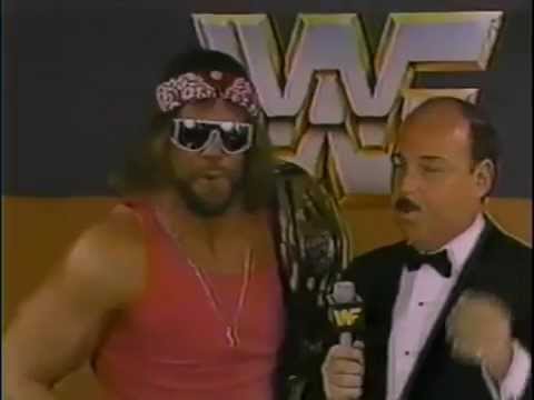 Macho Man Randy Savage Promo on Tito Santana (03-01-1986) [Boston]