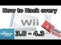 How To Hack Any Nintendo Wii 3.0 - 4.3 - Homebrew Channel - Letterbomb Exploit -  Softwii [HD]