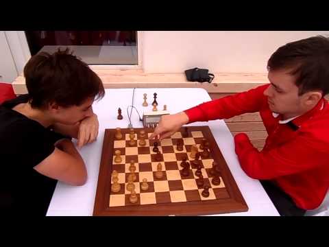 GM Dubov - GM Fedoseev chess blitz