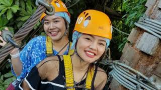 preview picture of video 'MY first Ziplining @ Eagle track zipline, Mae Rim, Chiang Mai'