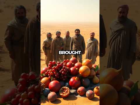 Numbers 13: The Secret War of Spies and Giants in Ancient Canaan #shorts #bible  #faith