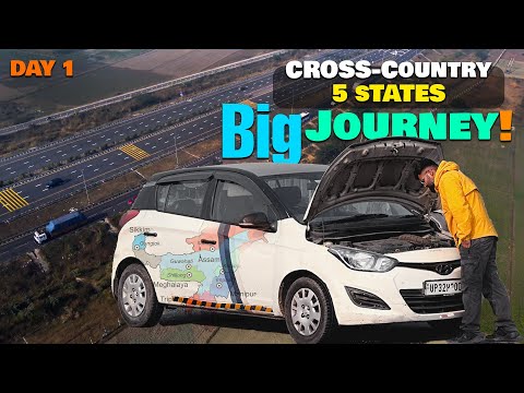 170,000km Old Hyundai i20: 4,000km Northeast India Adventure — Day 1