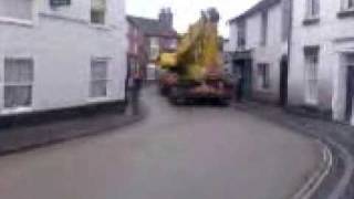 preview picture of video 'Wem Shropshire Final installment of the crane and the listed buildings'