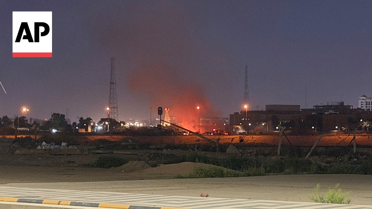 Video | Drone crashes inside the US Embassy compound in Baghdad, Iraq
