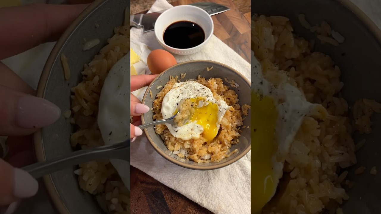 soy sauce butter rice. easy cheap and delicious meal