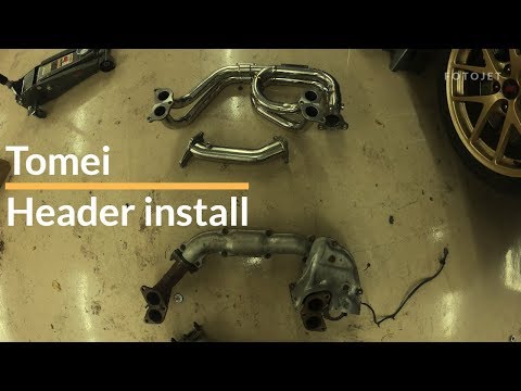 Installing Tomei equal length headers on my 2015 STI