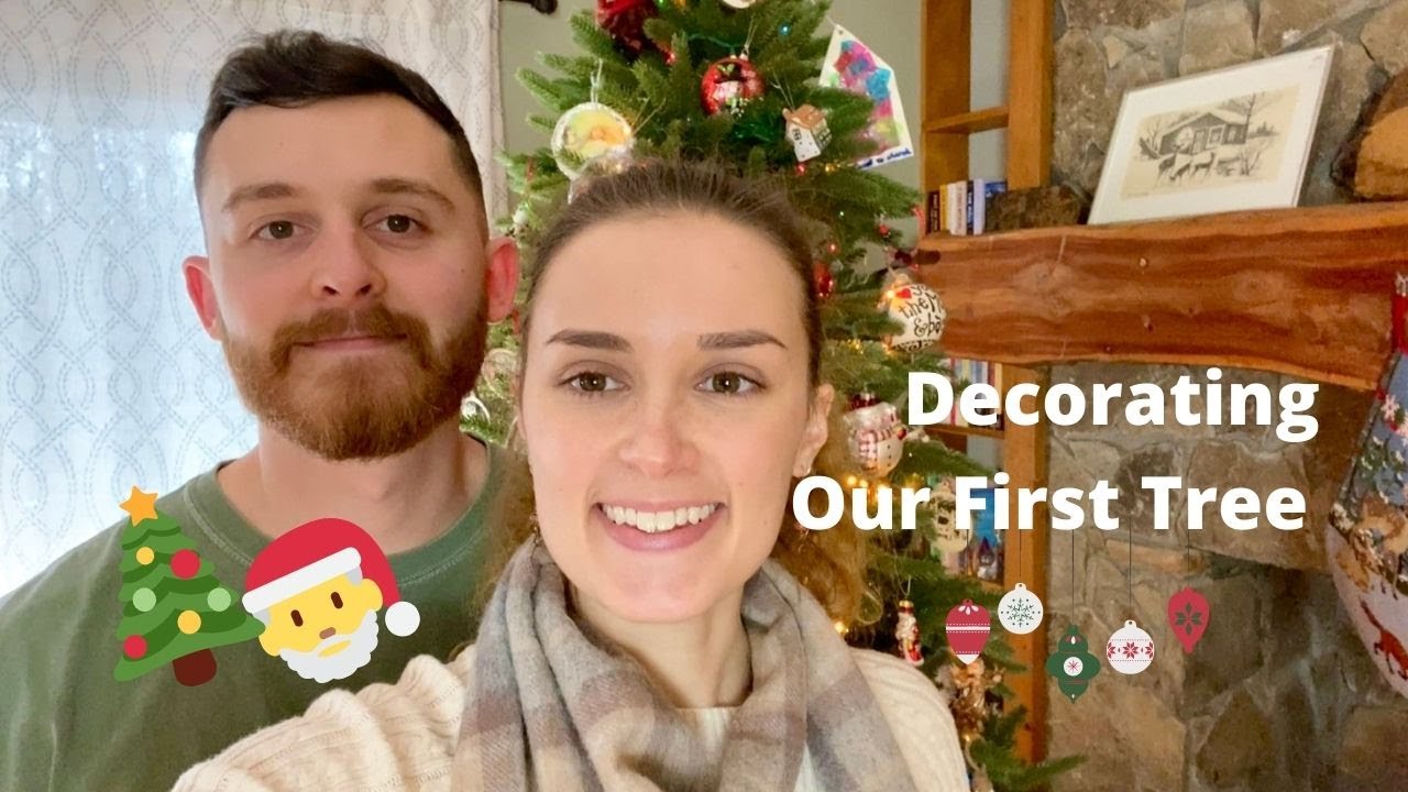 Decorating Our First Tree!