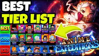 ANIME EXPEDITIONS UNITS TIER LIST (RANKING ALL BEST UNITS) | ROBLOX ANIME EXPEDITIONS