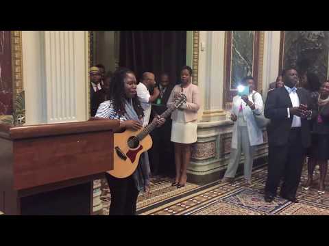 Anita Antoinette (White House Performance) of her single CARE