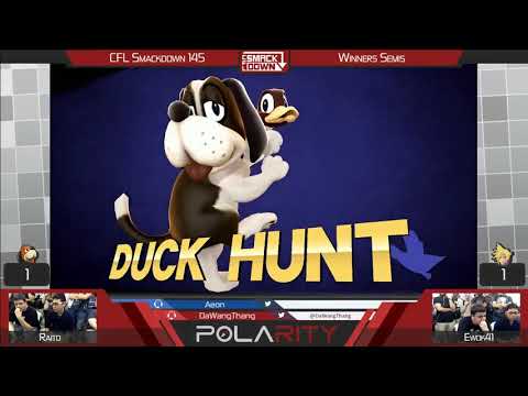 CFL Smackdown 145 WiiU - Raito (Duck Hunt) vs Ewok41 (Cloud) - Winners Semis