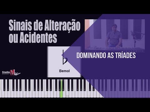 AULA DE TECLADO | AULA 04  - Acidentes ( Sustenido e Bemol )