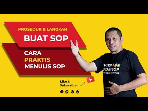 Prosedur dan Contoh Membuat SOP UMKM - Webinar Rumah BUMN Bandung