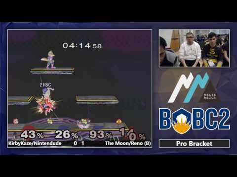 KirbyKaze & Nintendude vs The Moon & RenoMelee Pools   Battle of BC 2