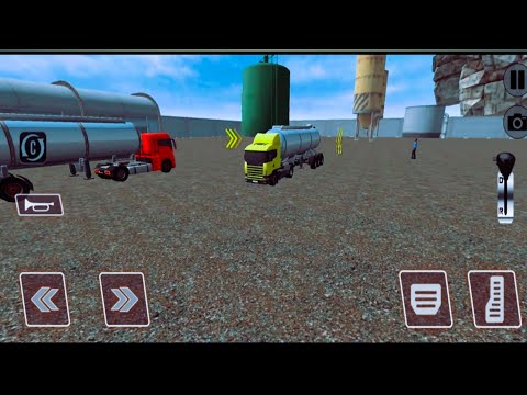 off-road hill side oil tanker transpoter cargo games | hevay tanker duty new game | android gameplay