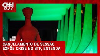 Vídeo: Cancelamento de sessão da Segunda Turma expõe crise no STF; veja análise | CNN360º